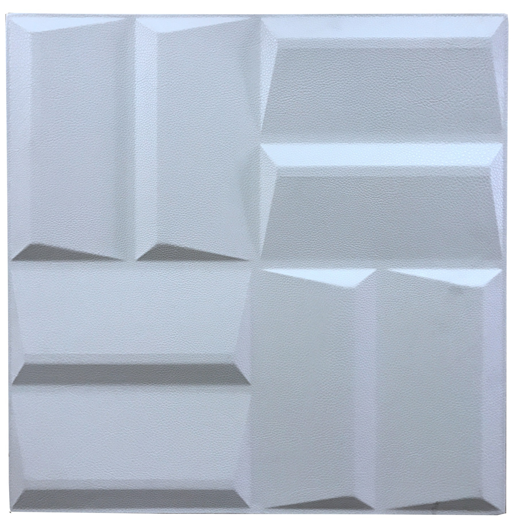 Soft White Sound Reflection 3D Wall Panel