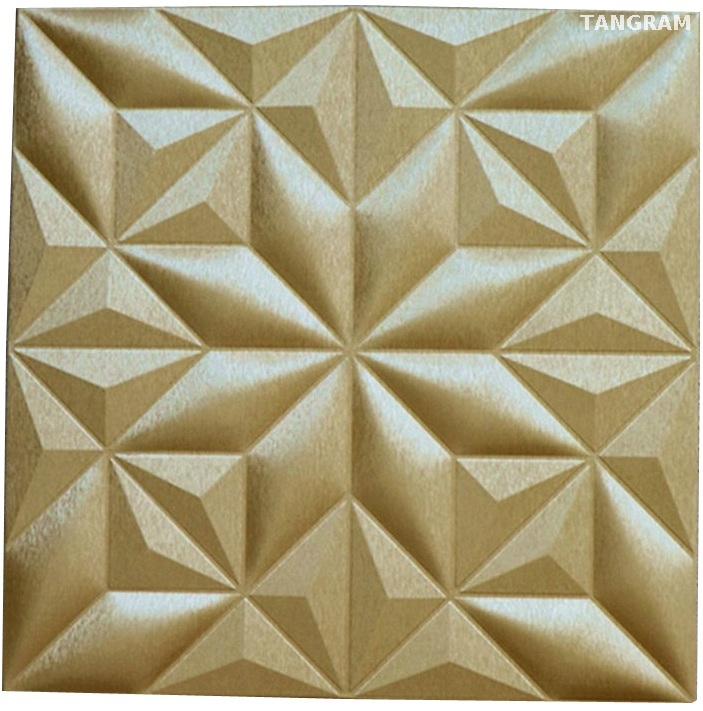 Soundproof White Indoor 3D Wall Panel
